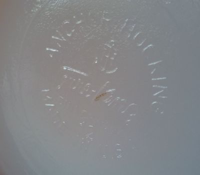 Anchor Hocking Fire-King mark
Anchor Hocking 
Fire-King
Dinnerware
Line No
Made in USA
Keywords: table;sold;american;mark;carnival