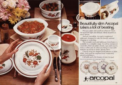 Arcopal tableware advert Nov 1978
Family Circle 1978
Keywords: frenchdutchbelg;table;blown