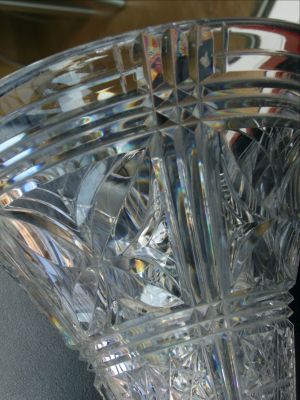 Stuart? large cut crystal vase
Deep cutting
Keywords: sold;blown;cut;vase
