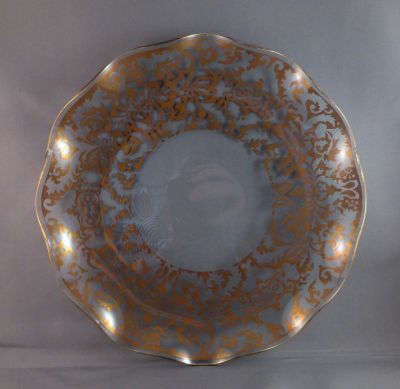 Chance Regency Gold plate
9 in.
Keywords: british;table;dessert;sold