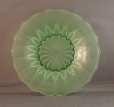 Davidson 714 fruit set, obscured
Medium plate, 7.75 in
Keywords: pressed;table;dessert