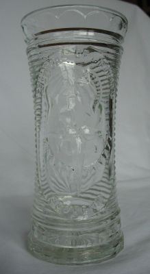Bagley Festival of Britain celery vase
Festival of Britain on front. 1951
Keywords: sold;pressed;table;vase