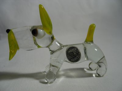 Pirelli Scottie dog
Labelled
Keywords: sold;figure;mark;lampwork