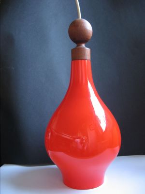 Lampshade with teak fittings
Probably Scandinavian
Keywords: sold;light;scandi