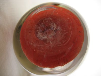 Late Vasart/early Strathearn paperweight bud vase
Fire polished base
Keywords: sold;blown;vase;british