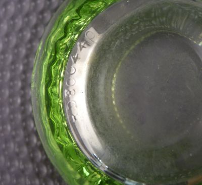 Jobling posy bowl
Rd 800440 and what looks like a J on the base
Keywords: british;pressed;sold;vase;mark