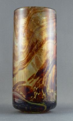 Mdina tortoiseshell cylinder vase
Unmarked
Keywords: vase;maltese