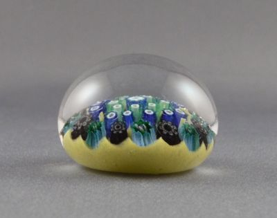 Late Vasart/early Strathearn miniature 1
Fire polished pontil mark with grinding
Keywords: british