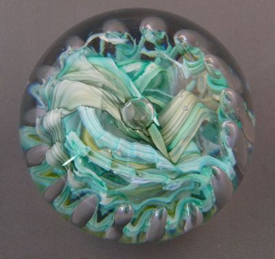 Whitefriars 9894 paperweight
Top. Probably made by Ray Annenburg
Keywords: british