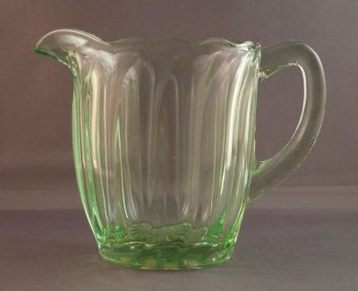 Bagley Carnival creamer/milk jug, green
Registered number 849118
Keywords: pressed;table;sold