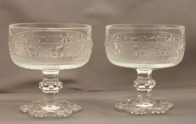 Barocco footed dessert bowl
Made by A Masserini, Italy 1970s
Keywords: sold;dessert