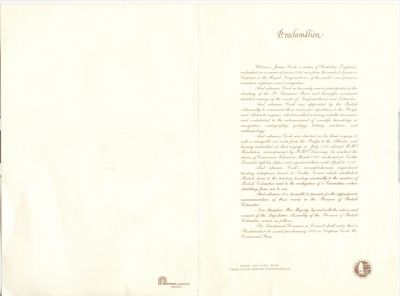 Captain Cook Biecentennial, British Columbia, Canada
An Otterburn Import Limited edition, 1760/2000
Keywords: british