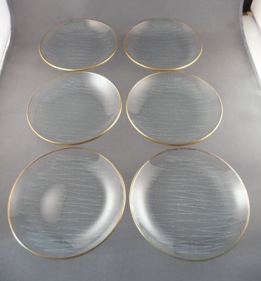 Chance Night Sky
Small plates. 5-in. Margaret Casson 1957
Keywords: british;enamelgilt;sold;table