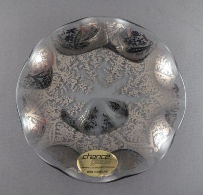 Chance Woodland Silver
5-in. fluted. 1975. Designed by Sue Heaven
Keywords: british;enamelgilt;sold;table