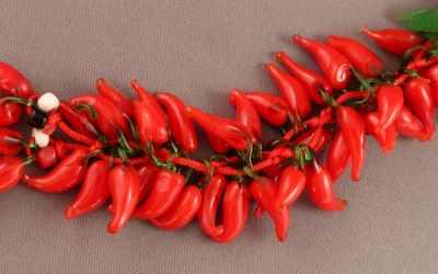 Lampwork chillis
Keywords: odd