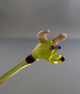 Cocktail sticks
Dog 2. Murano?
Keywords: barware;murano;figure;lampwork