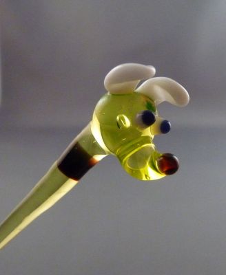 Cocktail sticks
Dog 1. Murano?
Keywords: barware;murano;figure;lampwork