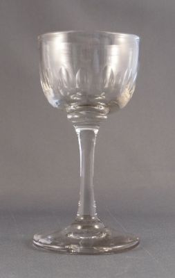 Cut liqueur glass B
Late 18th/early 20th century
Keywords: cut;sold;barware