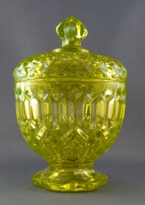 Sowerby 685 covered sugar bowl
Lead crystal
Keywords: pressed;table;british