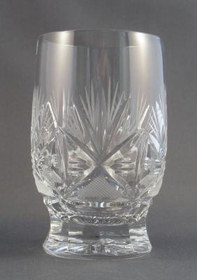 Cut water tumbler
Lead crystal
Keywords: cut;barware