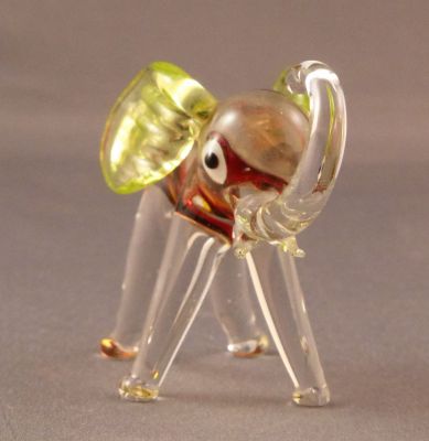Lampwork elephant
Keywords: lampwork;figure