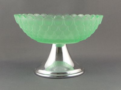 Bagley fishscale sugar bowl
3067, frosted
Keywords: british;pressed;table