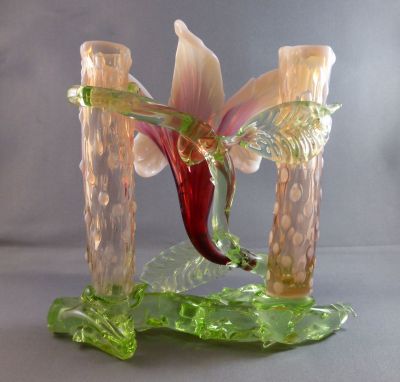 Harrach floriform spill holder
Back
Keywords: blown;czech;vase