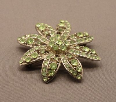 Brooch, large flower, uranium
Some stones uranium
Keywords: uranium;sold