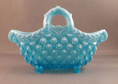 Greener blue "pearline" basket
Rd No. 160244 registered 3 November 1890
Keywords: pressed;sold;vase