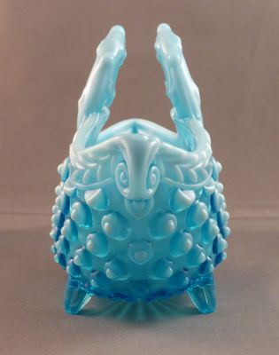 Greener blue "pearline" basket
Footed
Keywords: pressed;sold;vase