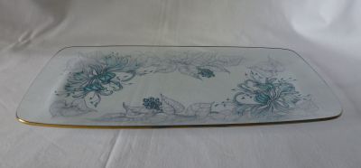 Chance Honeysuckle sandwich tray
Gilded edges
Keywords: british;table;sold