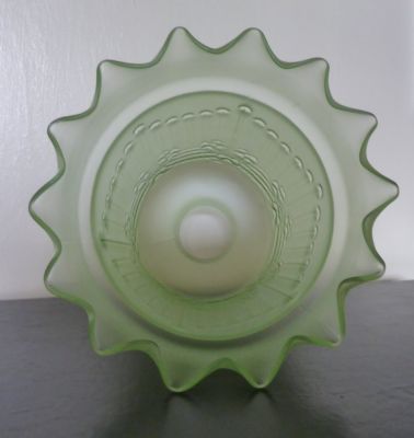Lampshade blow-moulded uranium glass
Base
Keywords: blown;light