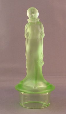 VEB Sachsenglas Lilli
C 1953, from a Walther orginal
Keywords: figure;sold;centrepiece;vase;german