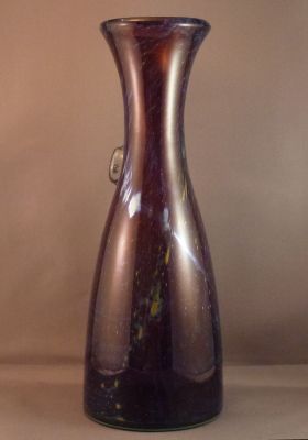 Mdina amethyst carafe B with prunt
Flat polished bottom
Keywords: barware;maltese;sold