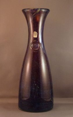Mdina amethyst carafe B with prunt
Labelled
Keywords: barware;maltese;sold