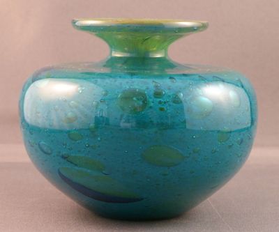 Mdina shouldered vase 
Lots of bubbles
Keywords: maltese;vase;sold