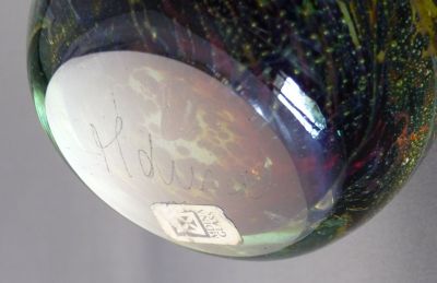 Mdina large egg paperweight A
Marked and labelled
Keywords: maltese;mark;sale