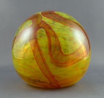 Mdina orange strappy paperweight
Large, hollow
Keywords: maltese;sale