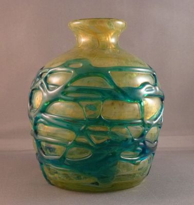 Mdina strappy jar
Flat ground base
Keywords: vase;sold;maltese