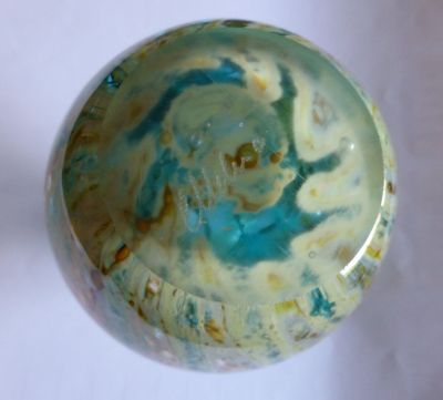 Mdina Crystal Blue stripe vase
Mark
Keywords: vase;mark;maltese