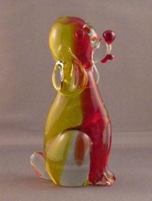 Uranium, red and clear dog
Keywords: figure;murano;uranium