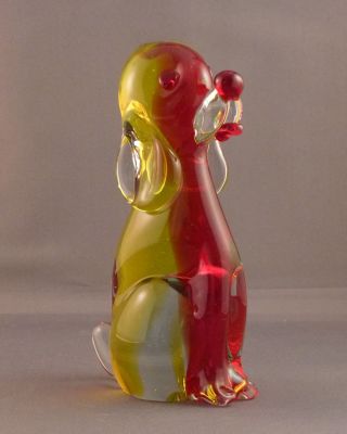 Uranium, red and clear dog
Keywords: figure;murano;uranium