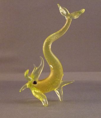 Murano "gold" fish
Decorated with gold leaf
Keywords: figure;murano