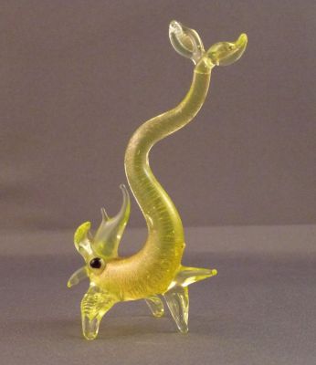 Murano "gold" fish
Decorated with gold leaf
Keywords: figure;murano