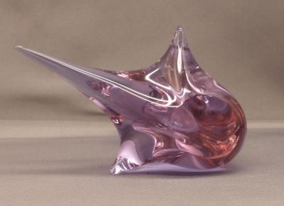 Neodymium glass duck
Highly polished base
Keywords: murano;figure