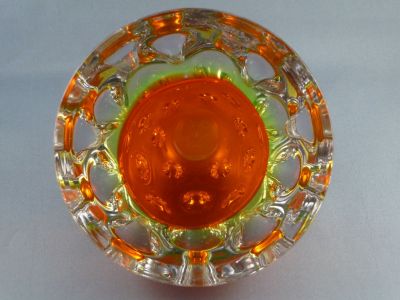 Galliano Ferro Murano bowl
Very thick glass
Keywords: murano;blown