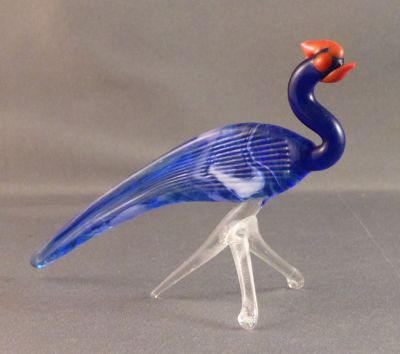 Lampwork peacock
4 x 2.5 in
Keywords: sold;figure