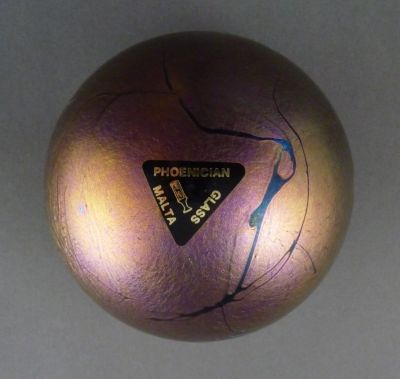 Phoenician Sunset paperweight
Label
Keywords: maltese;mark