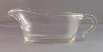 Phoenix sauce boat
Heat resistant. Marked GB 500. 6.25 in. spout to handle
Keywords: table;sold;british;kitchenware