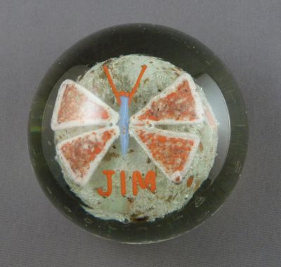 Pilkington? "Jim" with butterfly
Foreigner made by Czech employees?
Keywords: british